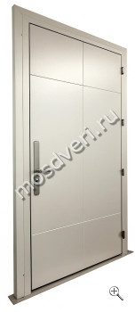 Утепленная дверь с терморазрывом светлая - купить от производителя Мосдвери Утепленная дверь с терморазрывом светлая